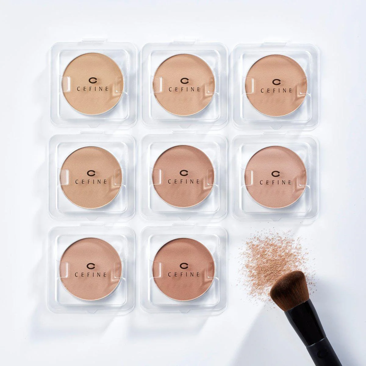 Cefine Silk Wet Powder Foundation Natural Radiant Finish Refill - Image 3